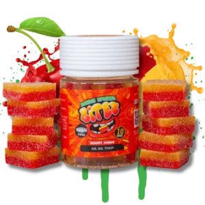 bitez gummies 10,000mg jarz delta 8 + delta 9 + thcp cherry mango